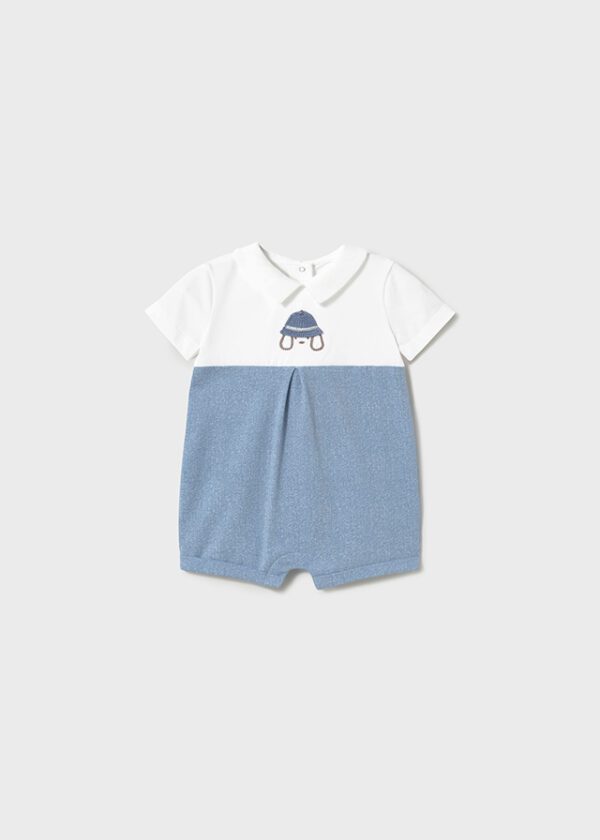 Mayoral Baby Blue Romper Set 1705 - Image 2