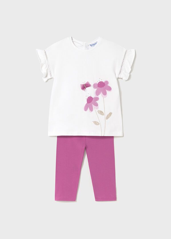 Mayoral Toddler Orchid Legging Set 1734