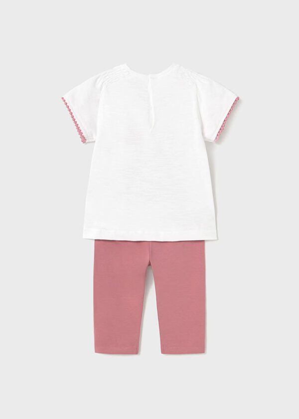 Mayoral Toddler Pink Legging Set 1736 - Image 3