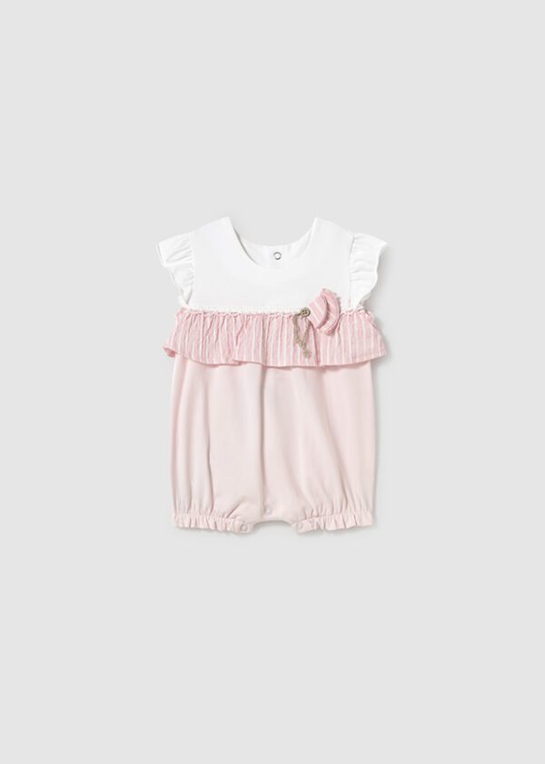 Mayoral Baby Pink Romper 1748