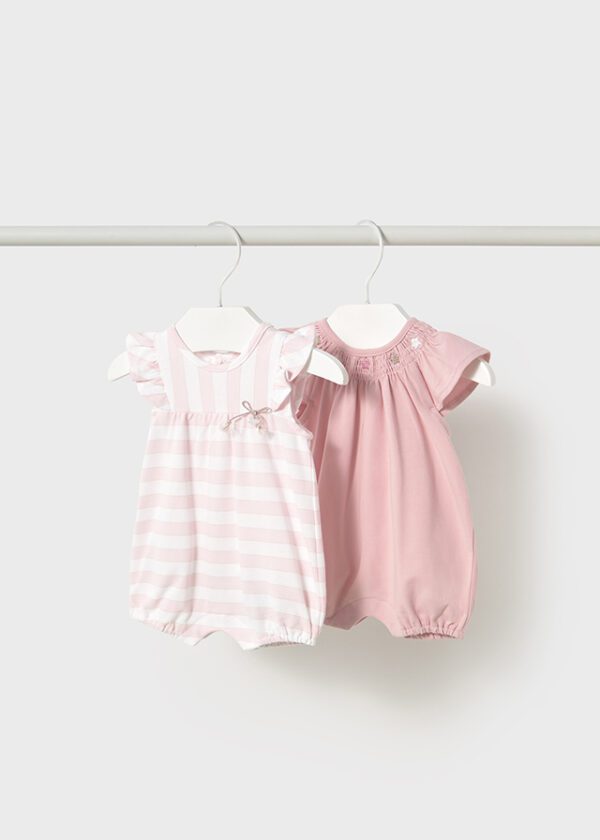 Mayoral Baby Pink Romper Set 1749