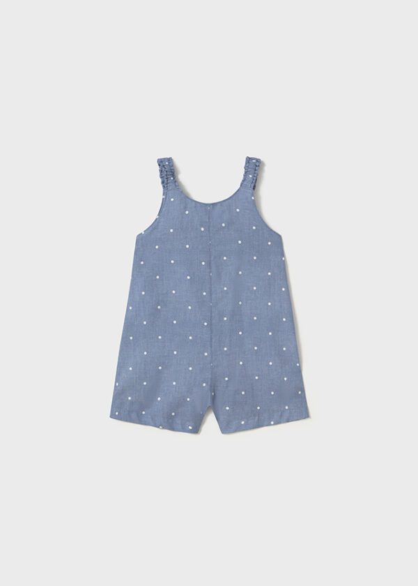 Mayoral Toddler Blue Romper 1836 - Image 3