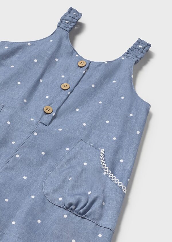 Mayoral Toddler Blue Romper 1836 - Image 2