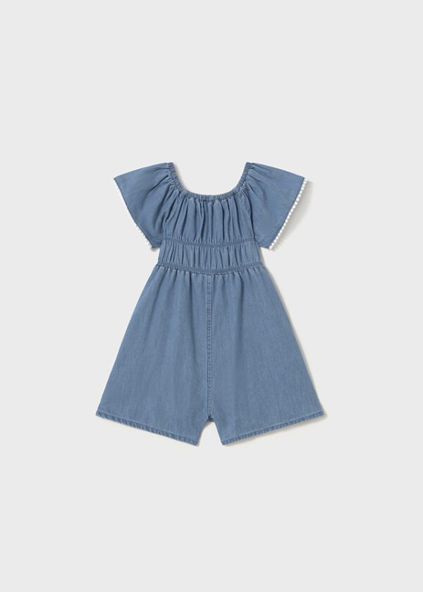 Mayoral Toddler Blue Romper 1838 - Image 3