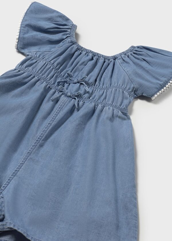 Mayoral Toddler Blue Romper 1838 - Image 2