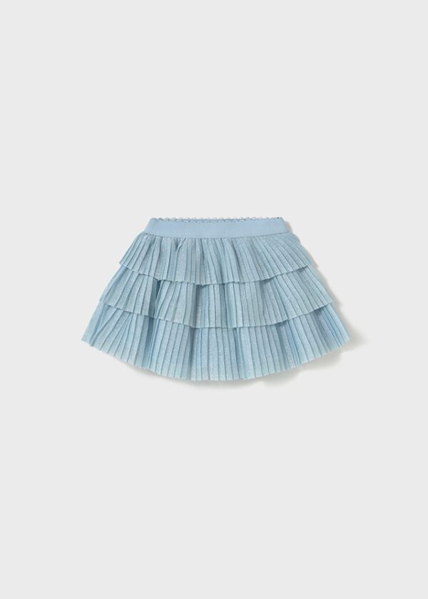 Mayoral Toddler Blue Skirt Set 1041/1901 - Image 4