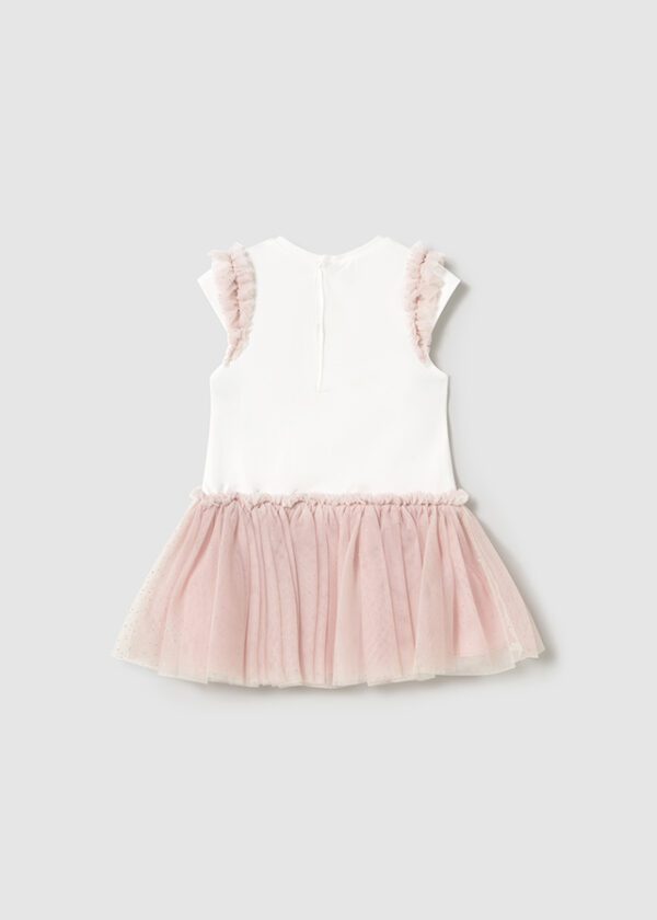 Mayoral Toddler Pink Tutu Dress 1904 - Image 3