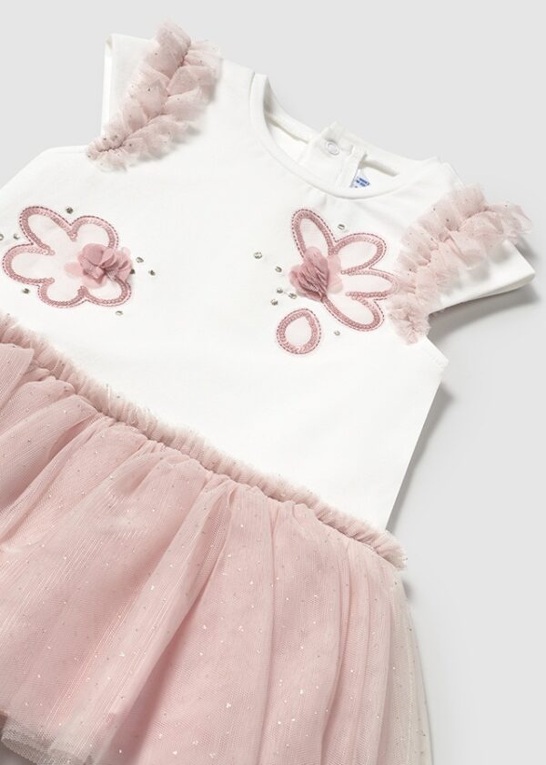 Mayoral Toddler Pink Tutu Dress 1904 - Image 2