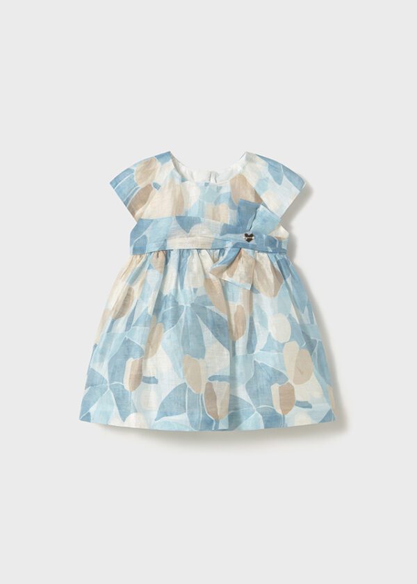 Mayoral Toddler Blue Dress 1909 - Image 2