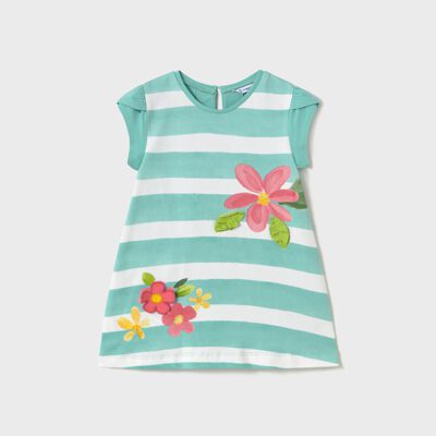 Mayoral Toddler Aqua Dress 1922