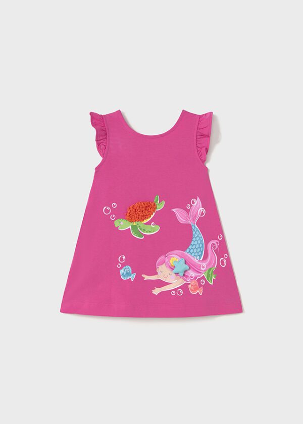 Mayoral Toddler Pink Dress 1927