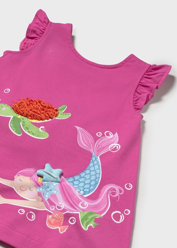 Mayoral Toddler Pink Dress 1927 - Image 2