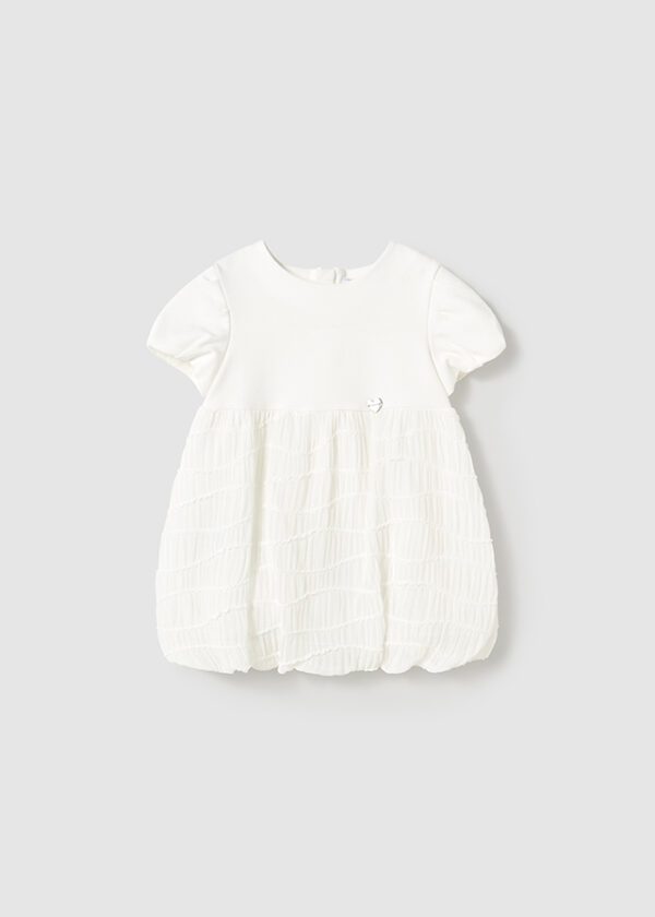 Mayoral Toddler Cream Dress 1983