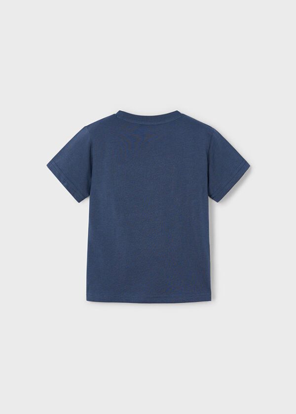 Mayoral Navy Short Sleeve T-Shirt 3025 - Image 2