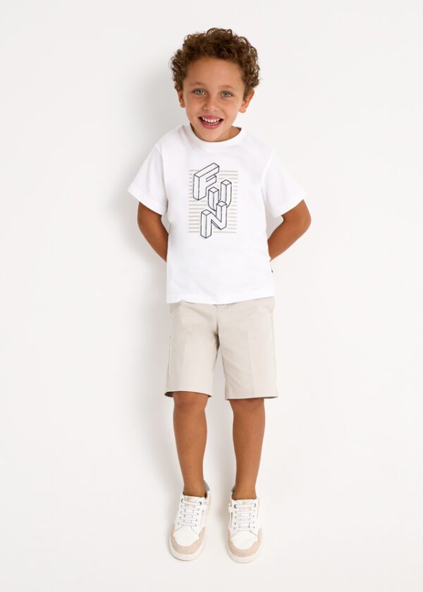 Mayoral White T-Shirt 3027