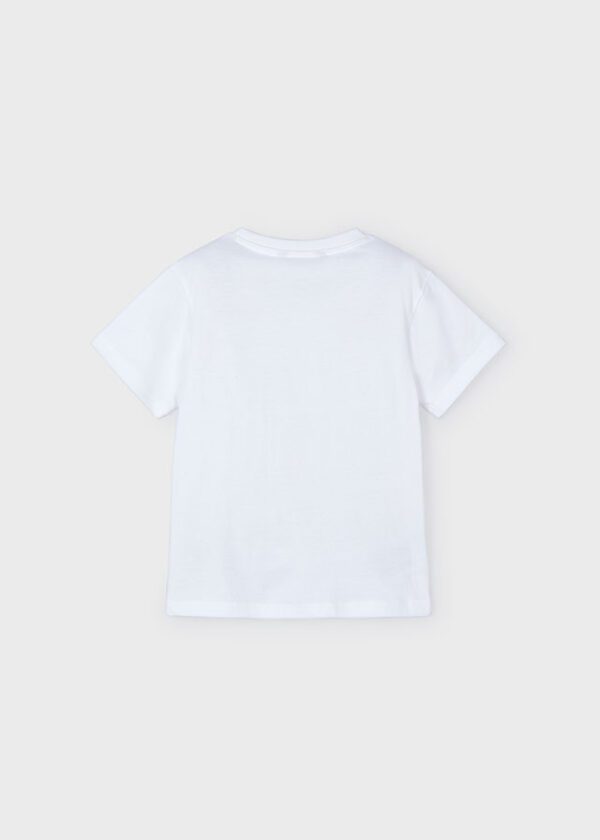 Mayoral White T-Shirt 3027 - Image 5