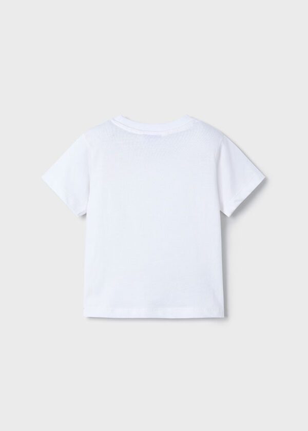 Mayoral White T-Shirt 3029 - Image 3