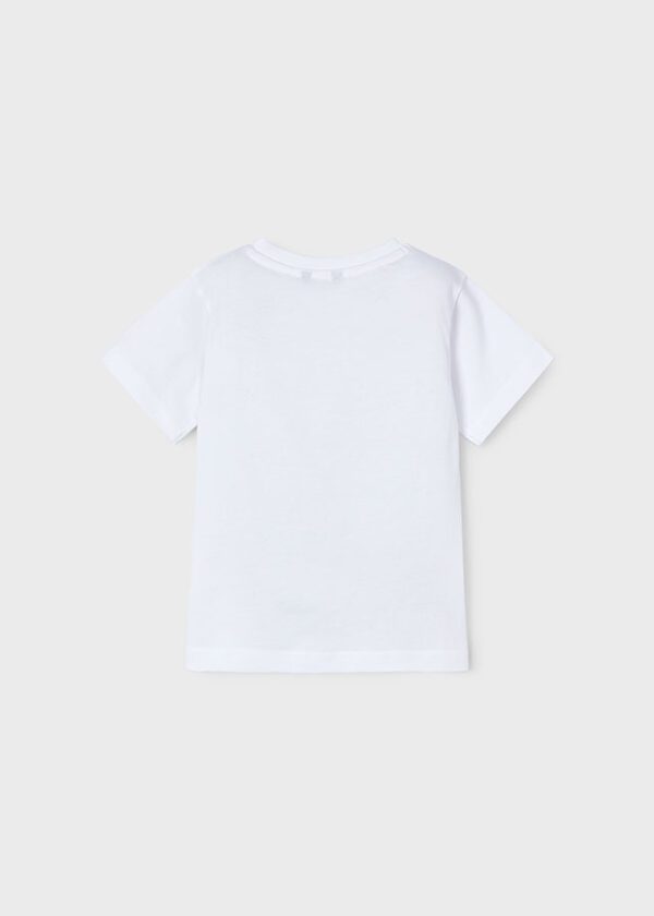 Mayoral White T-Shirt 3036 - Image 3