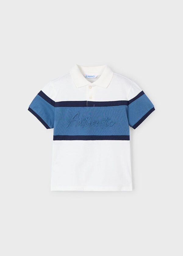 Mayoral Blue Polo 3103