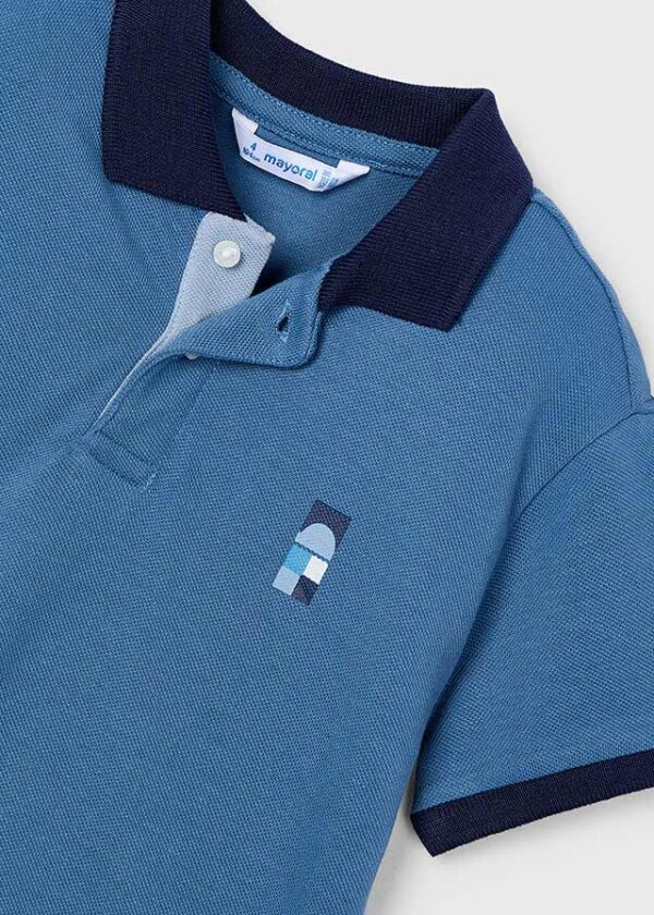 Mayoral Blue Polo 3106 - Image 2