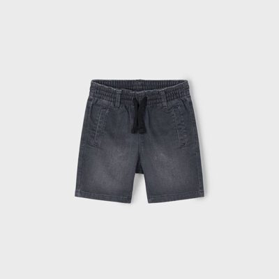Mayoral Charcoal Denim Shorts 3222