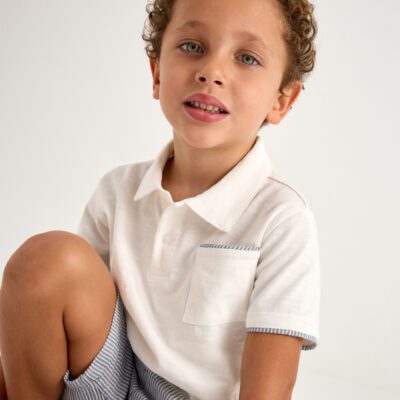 Mayoral Polo & Shorts Set 3232