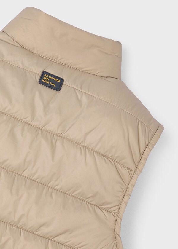 Mayoral Beige Bodywarmer 3371 - Image 3