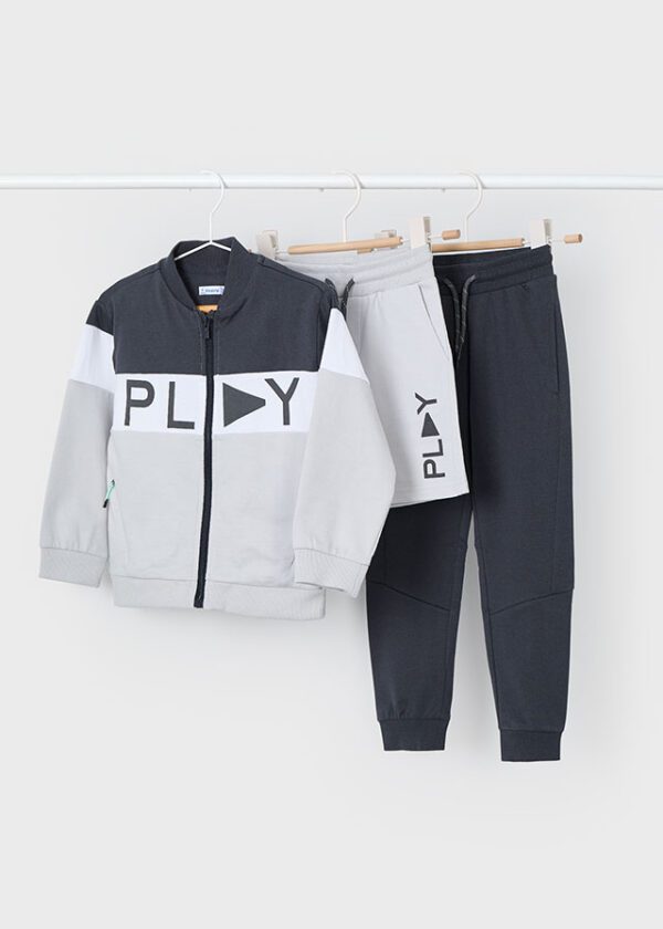 Mayoral Grey 3 Piece Tracksuit 3880