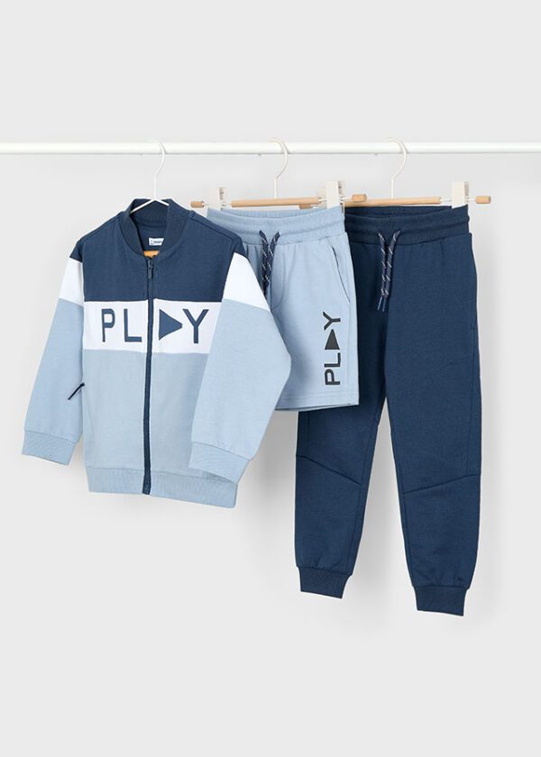 Mayoral Blue 3 Piece Tracksuit 3880