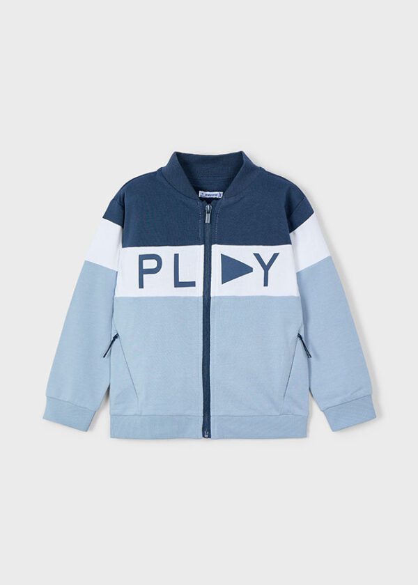 Mayoral Blue 3 Piece Tracksuit 3880 - Image 2