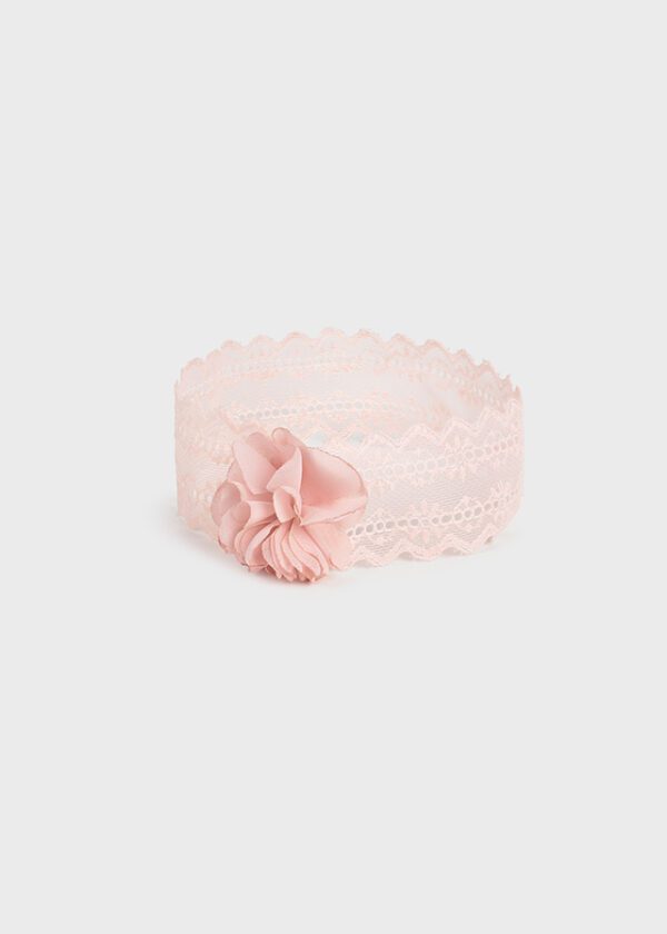 Mayoral Baby Pink Headband & Sock Set 9869 - Image 3