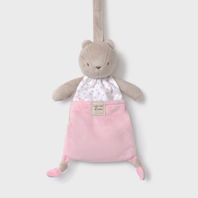 Mayoral Baby Pink Bear Comforter 9884