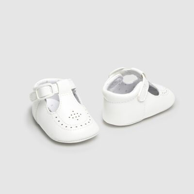 Mayoral Baby White Shoes 9893