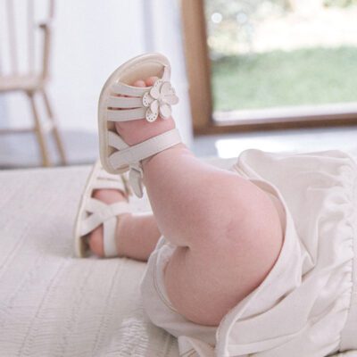 Mayoral Baby White Sandals 9904
