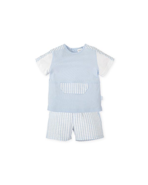 Tutto Piccolo Blue Shorts Set 2700