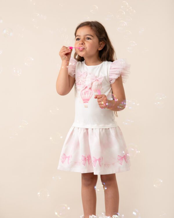 Caramelo Pink Fly Away Dress 342174