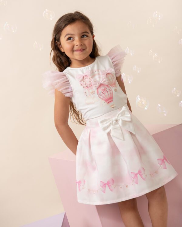 Caramelo Pink Fly Away Skirt Set 342272 - Image 2