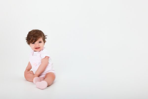Tutto Piccolo Pink Romper 2433 - Image 2