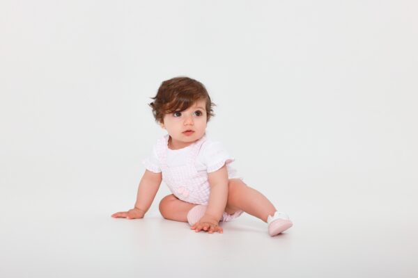 Tutto Piccolo Pink Romper 2433