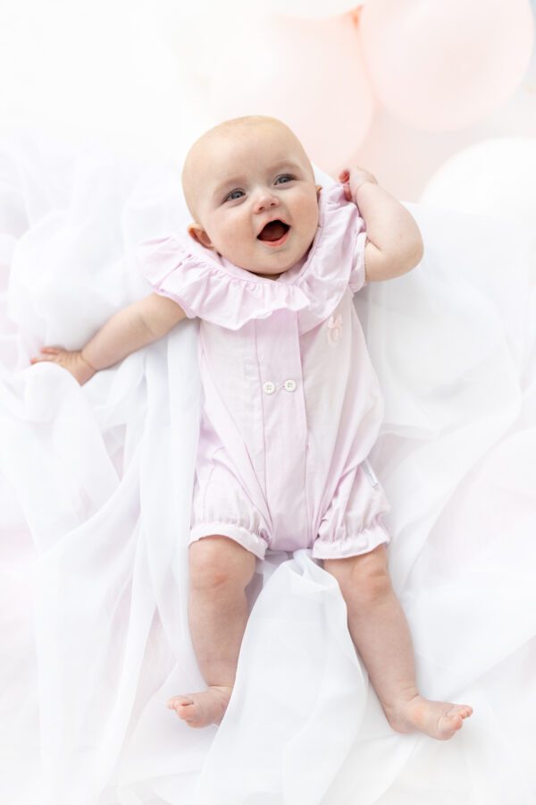 Blues Baby Sitges Pink Romper 1760 - Image 2