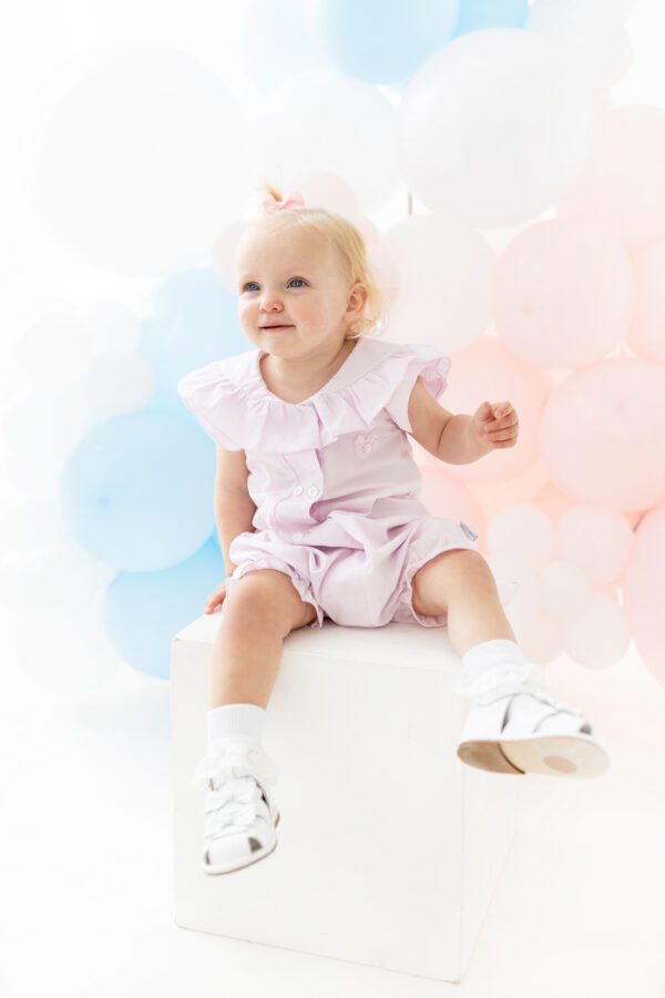 Blues Baby Sitges Pink Romper 1760