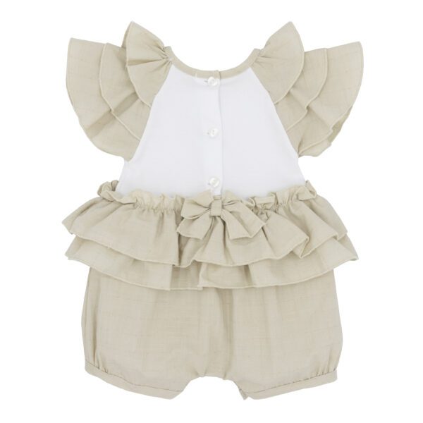 Blues Baby Ibiza Beige Romper 1839 - Image 2