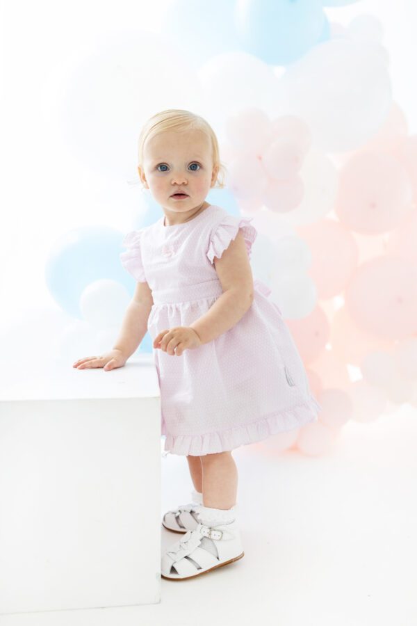 Blues Baby Valencia Pink Dress & Pants 1894 - Image 2