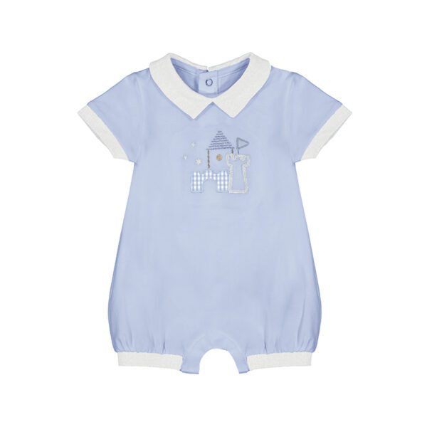 Mayoral Baby Sky Blue Romper 1708