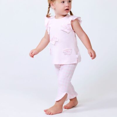 Tutto Piccolo Pink Legging Set 2737