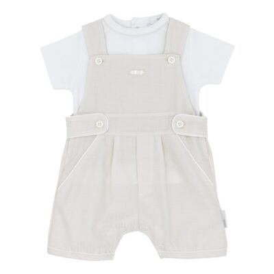Blues Baby Girona Beige Dungaree 1827