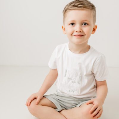 Pastels & Co Heston Sage Shorts Set 201G