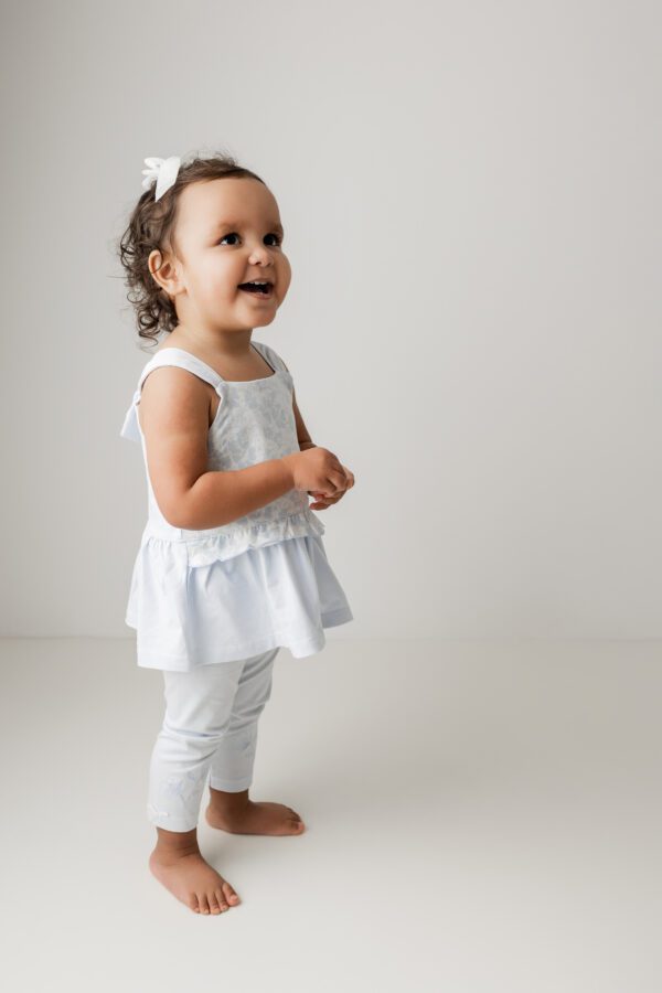 Pastels & Co India Blue Legging Set 200D