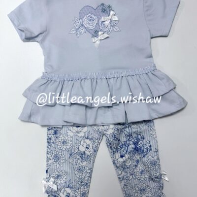 Pastels & Co Lainey Blue Legging Set 202T
