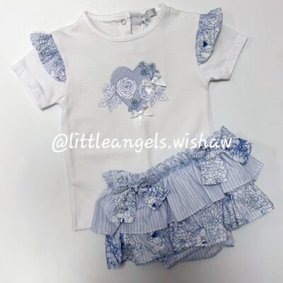 Pastels & Co Luna Blue Bloomers Set 202Q